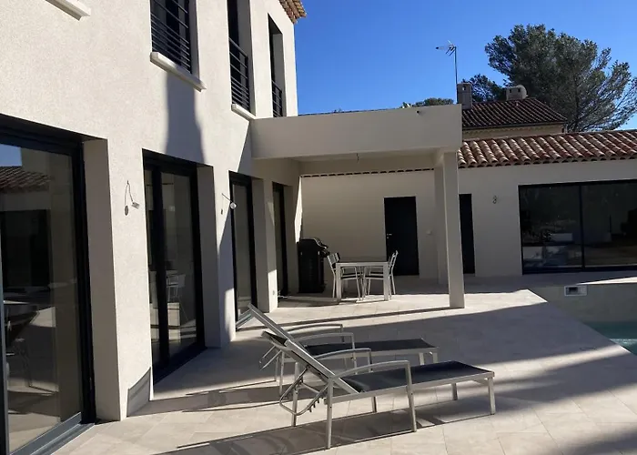 Dream Azur House Riviera Swimming-Pool Close To The Beach فيلة